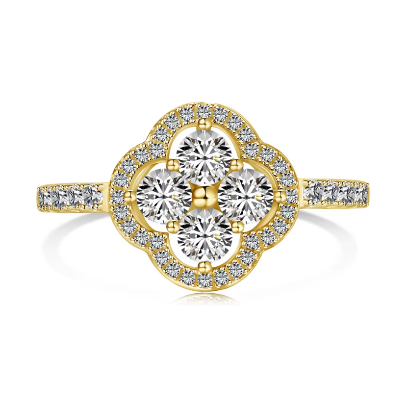 Four Leaf Clover Ring