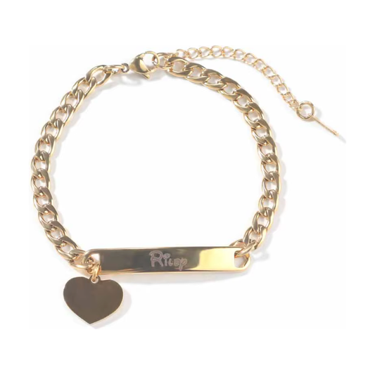 name personalised bracelet